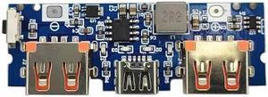 Lithium Battery Charger Board LED Dual USB 5V 2.4A Micro/Type-C USB Mobile Power Bank 18650 Charging Module