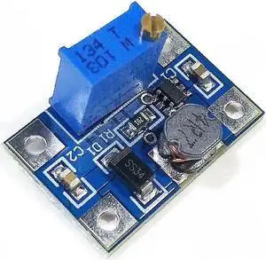 2pcs DC-DC SX1308 Step-UP Adjustable Power Module DC DC Step Up Boost Converter Adjust Power Supply 2-24V to 2-28V 2a
