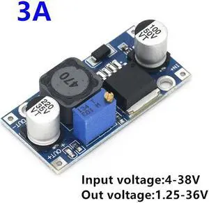 1Piece Adjustable DC To DC LM2596 LM2596S XL4015 Buck Module 3A Step-down Power Supply Regulator Module 1Piece Adjustable DC To DC LM2596 LM2596S XL4015 Buck Module 3A Step-down Power Supply Regulator Module
