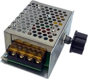 4000W 220V AC SCR Motor Speed Controller Module Voltage Regulator Temperature Dimmer for Electric Furnace Water Heater LED Light