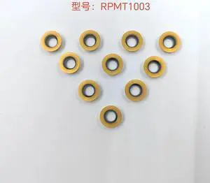 10PCS milling inserts carbide Tungsten insert for CNC milling cutters Machine (RPMT1103