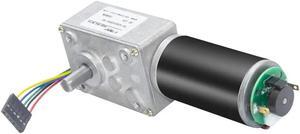 DC Gear Encoder Motor 12V 470Rpm With Electric Gearbox Reducer High Torque Electric Turbo Gear Motor With Encoder Motor