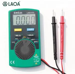 First picture~ 3-3/4 Digital Multimeter Automatic Range Multitool Electronic Electrician Dedicated pocket Digital Multimetro  LA814103