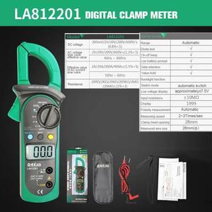 First picture~ Digital Multimeter  AC/DC Ammeter Voltmeter Ohm portable Meter voltage meter Clamp Multimeter probe professional Tools(Purple LA812201
)
