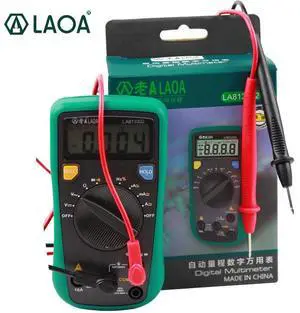 First picture~ LCD professional Automatic Digital Multimeter Multimetro Digital Tools Electric tester AC/DC Amperemeter Voltmeter LA813302
