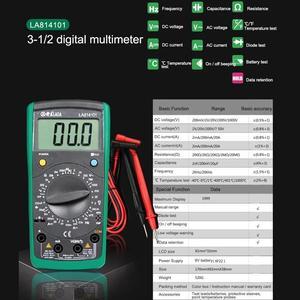 First picture~ Digital Multimeter  AC/DC Ammeter Voltmeter Ohm portable Meter voltage meter Clamp Multimeter probe professional Tools(Red LA814101
)