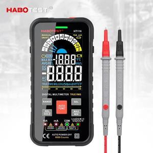 First picture~professional Smart Multimeter Digital HT116 Auto Range 1000V 10A Tester Ohm Hz Capacitance REL True RMS AC DC DMM Multitester