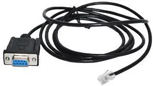 DB9 D-SUB9PIN RS232 TO RJ11 RJ12 6P4C CONVERTER PLC PROGRAMMING CABLE FOR KEYENCE KV SERIES PLC TO PC COMMUNICATION KABLE 5M Length