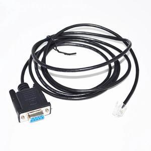 RS232 DB9 D-SUB 9PIN TO RJ11 RJ12 6P4C ADAPTER SERIAL COMMUNICATION CONSOLE CABLE FOR LEADSHINE STEPPING DRIVE CL42 CL86 CL86H 3M Length