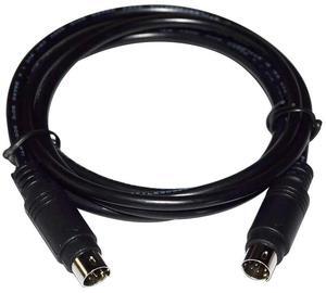 MINI DIN 8 PIN MD8 MALE TO MD8 8-PIN MALE ADAPTER COMMUNICATION CABLE FOR ROLAND SOUND CANVAS CONNECT TO MAC APPLE MACINTOSH (1.8M Length)