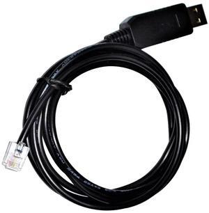 FTDI FT232RL USB TO J5 A 6-PIN RJ-12 RJ-11 CONNECTOR RS232 SERIAL COMMUNICATION CABLE FOR S200 SYNQNET CAN BASE UNIT AC DC DRIVE 
3M Length