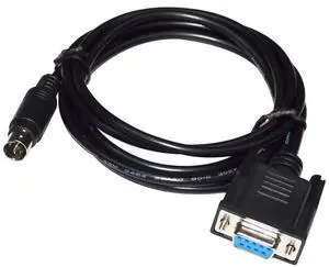 RS232 D-SUB 9P DB9 TO MINI DIN 5PIN MD5 CONVERTER PLC PROGRAMMING CABLE FOR PC TO MATSUSHITA GT11 TOUCH SCREEN PLC CONTROL KABLE (1.8M Length)