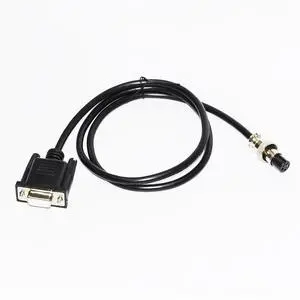 D-SUB 9PIN DB9 FEMALE TO 5PIN CONNECTOR ADAPTER RS232 SERIAL COMMUNICATION CABLE FOR YAOHUA XK3190-A12+E TO PC 0.8M Length(1.8M Length)