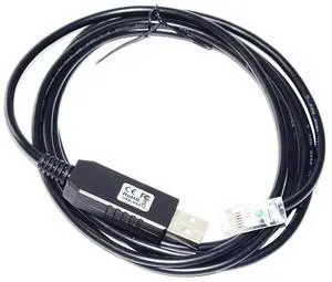 FTDI FT232RL CHIP USB TO RJ12 PLUG RS232 SERIAL CONTROL CABLE FOR OPTEC FOCUSLYNX DUAL-FOCUS CONTROLLER TO PC I/O #17695 KABLE (RJ12 TO USB)
5M Length