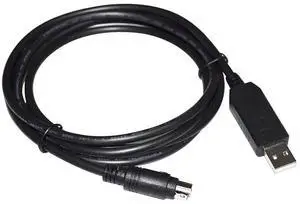 FTDI FT232RL USB TO MINI DIN 8P MD8 RS232/RS485 CONVERTER SERIAL COMMUNICATION CABLE FOR WACOGIKEN GPX2 SERIES SERVO DRIVE TO PC (RS485 SIGNAL)
5M Length