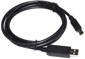 FTDI USB TO MINI DIN 8P MD8 ADAPTER RS232 SERIAL CABLE FOR ANGEKIS BLADE PTZ CAMERA VISCA RS-232C PORT TO PC CONTROLLER CABLE 
5M Length