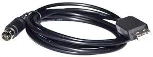 GENUINE FTDI FT232RL CHIP USB TO MINI DIN 4 PIN MD4 ADAPTER RS232 CONVERTER SERIAL COMMUNICATION CABLE FOR FATEK PLC LINK TO PC (DB9-M LengthINI DIN)
0.8M Length(1.8M Length)