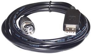 FTDI FT232RL CHIP USB TO DIN 5-PIN MALE RS232 SERIAL PROGRAMMING COMMUNICATION CABLE FOR JOFEMAR BLUETECH COFFEEMAR G23 TO PC 
3M Length