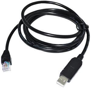 FTDI FT232RL USB TO RJ45 PLUG RS485 4-WIRE CONVERTER SERIAL COMMUNICATION CABLE FOR CAT M21 M23 HOTPLATE MAGNETIC STIRRER TO PC 
5M Length
