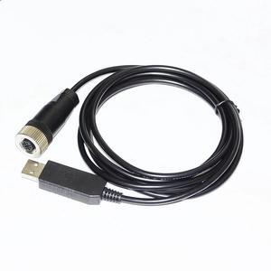 FTDI CHIP USB TO M12 5P FEMALE RS232 CONVERTER SERIAL COMMUNICATION CABLE FOR SMC ITV1000 ITV2000 ITV3000 SERIES E/P REGULATOR 
1.8M Length(1.8M Length)