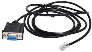 DB9 D-SUB 9PIN RS232 TO RJ11 RJ12 6P4C ADAPTER SERIAL COMMUNICATION CONSOLE CABLE FOR LEADSHINE STEPPING DRIVE CL42 CL86 CL86H (1.8M Length)