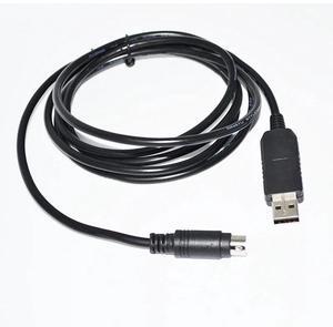 FTDI FT232RL USB TO MINI DIN 8P RS232 ADAPTER PLC PROGRAMMING CABLE FOR KENWOOD RADIO STATION PG-5G PG-5H TM-D710 TM-V71 RC-D710 (FT231XS)
(1.8M Length)