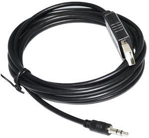 FTDI FT232RL USB RS232 TO TRS 3P 2.5MM STEREO AUDIO JACK AJ PLUG PROGRAMMING CABLE COMPATIBLE WITH FT232R USB-RS232-AJ (T-RXD R-TXD S-GND)
0.3M Length(3.6M Length)