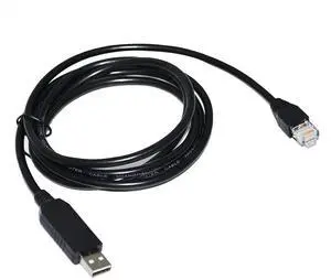 INDUSTRIAL FTDI FT232RL CHIP USB TO RS485 RJ45 PLUG SERIAL COMMUNICATION CABLE FOR TOYO DRIVER TC100 CONTROLLER USB-RS485 KABLE (Black USB Case)
3M Length