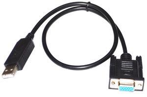 FTDI FT232RL CHIP USB TO VGA 15-PIN FEMALE ADAPTER RS422 SERIAL PROGRAM COMMUNICATION CABLE FOR CTB SERVO DRIVER T4 PORT KABLE 
5M Length