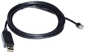 FTDI FT232RL USB TO RJ9 4P4C PLUG RS232 SERIAL COMMUNICATION DEBUG CABLE FOR SERVOTRONIX CDHD CDHD2 SERVO BH86 C7 PORT TO PC 0.8M Length(1.8M Length)