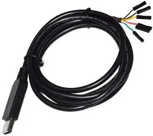 INDUSTRIAL FTDI FT232RL USB UART TTL 5V 3V3 TO 6PIN 0.1" PITCH DUPONT JUMPER DOWNLOAD CABLE COMPATIBLE TTL-232R-5V TTL-232R-3V3 (TTL 3.3V 1X6P)
3M Length