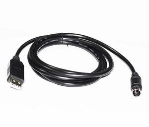 FTDI USB TO MINI DIN 6P MD6 CONNECTOR TTL SERIAL CABLE FOR YAESU FT-757GXII FT-840 FT-890 FT-900 CAT-890 PROGRAMMING KABLE TO PC (PL2303 Chip)
0.9M Length(1.8M Length)