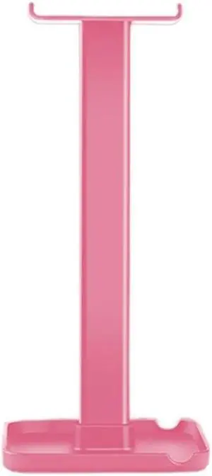 Portable Headphone Stand Headset Holder Suitable for Desktop Table(Pink)