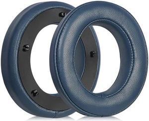 Replacement Earpads Pillow Ear Pads Foam Ear Cushions for (Navy Blue)