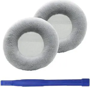 Breathable Ear Pads Earpads for K52 K72 Headset Noise Cancelling Earmuff Ear Pads Headset Ear Cushions Sleeves(gray flannelette)