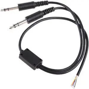 Gaming Cable Headphone Cable Extension Cord 3. 5mm Plug Noise Cancelling Cable for Helicopter with U174u