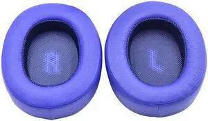 Portable Headset Replacement Cover for E55BT Headset Foam Earmuffs Headphones(Blue)