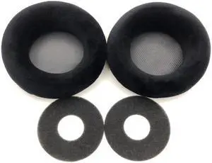 Replacement Ear Pads Earpads Flannel Sponge Ear Cushions for K601 K701 K702 Q701 K612 K712  Headphones Headset(Black)