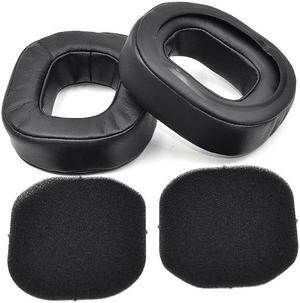 1Pair Soft Leather Ear Pads Earmuffs Earpad for A40 A40TR A50 GEN(A)