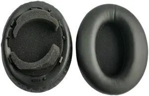 Ear Pads Cushion Cover Earmuffs for s-ony- WH-1000XM3 WH1000XM3 Headphones(1 Pair)(Black)