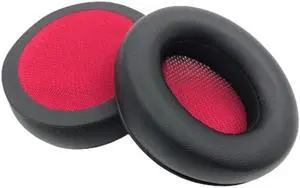 Breathable Earpads for Focal Earphone Noise Cancelling Ear Pads(black red net) Breathable Earpads for Focal Earphone Noise Cancelling Ear Pads(black red net)