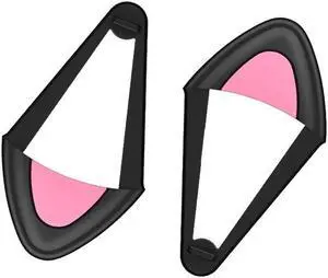 Kitten Ears Universal for Gaming Headset for Gifts for Boys Girls Family(Black)