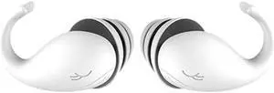 Sleep Ear Plug Noise Canceling Soundproof Soft Ear Plug Waterproof 1 Pair(White)