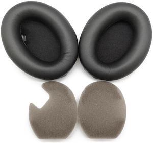 Earphone Earmuffs Earpads Cover for WH-1000XM4 WH1000XM4 Headset Accessory(Black)