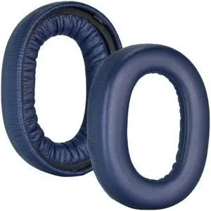 Thicker Ear pads for 85H Earphone Cover Protein Earmuffs Earcups Cushions(Blue)