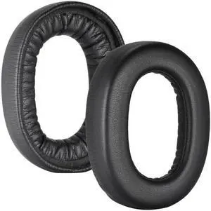 Thicker Ear pads for 85H Earphone Cover Protein Earmuffs Earcups Cushions(Black)