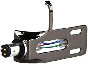 4 Pin Contacts Black Turntable Headshell For Technics For Turntables Fit Phono Turntables Headshells Accessories(Black)