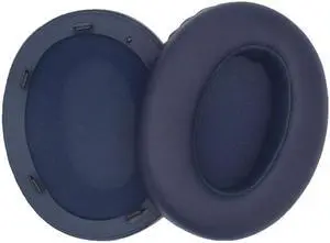 1 Pair Earpads Sponge Cover Ear Pads Cushion for WH-XB910N Gaming Headset(Blue)