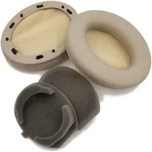 1Pair Ear Pads for s-ony- WH-1000XM3 Headphones Elastic Foam Earpads Ear Pads Sponge Cushion Replacement