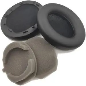 1Pair Ear Pads for s-ony- WH-1000XM3 Headphones Elastic Foam Earpads Ear Pads Sponge Cushion Replacement